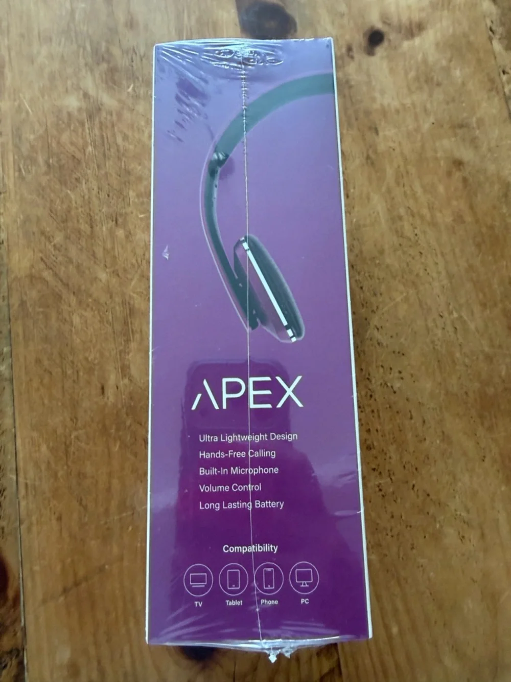 Apex Pro Over-Ear Wireless Headphones in Purple